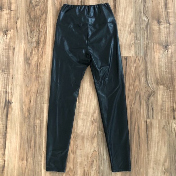 🦊Wilfred Aritzia Darian Vegan Leather Leggings - Picture 4 of 10